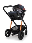Cosatto Wow 2 Travel system bundle Charcoal Mister Fox with car seat & raincover
