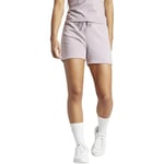 adidas Women Seasonal Essentials Monogram Graphic Fleece Short Shorts, XXS