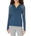 2XU Womens Light Speed 1/2 Zip Moonlight/Silver Reflective, XS