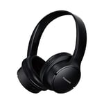 Panasonic RB-HF520BE-K Bluetooth Over-Ear Headphones, Voice Control, Wireless, Up to 50 Hours Battery Life, Black
