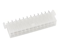 Stiftlist PCB Mini-Fit Jr hane 2x12p ATX 24 pin rak