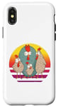 iPhone X/XS Funny Crazy Chicken in Comicstyle Crazy Chicken Crew Case