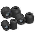 Comply Sport Pro Premium Memory Foam Earbud Tips for Jaybird Run, X3, X2, BlueBuds X, Freedom F5, Noise Reducing Replacement Tips - Small/Medium/Large - 3 Pairs