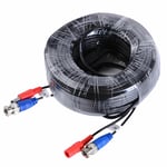 1pcs Special Bnc Cable Power 100ft/30m For Security System Cctv Camera Uk