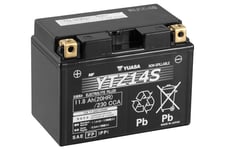 Yuasa 12V YTZ14S MC-batteri 11,2Ah 150 x 87 x 110 mm