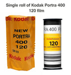 Kodak Portra 400 120 Film - Ultra fine grain Negative film - SINGLE ROLL 07/2024