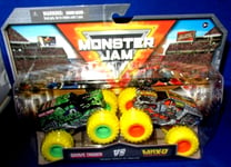 MONSTER JAM DOUBLES GRAVE DIGGER VS MAX-D, NEW 2024