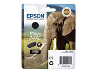 Epson 24XL - 10 ml - taille XL - noir - originale - emballage coque avec alarme radioélectrique/ acoustique - cartouche d'encre - pour Expression Photo XP-55, 750, 760, 850, 860, 950, 960;...