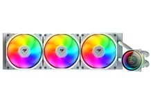 Cougar Gaming Cgr-Psdelrgb-W-360, Allt-I-Ett Vätskekylare, 12 Cm, 500 Rpm, 2200 Rpm, Vit