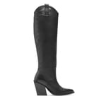 Over-knee boots Bronx 14176-E Black 01