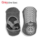 Bandage Yoga Socks Quick-dry Pilates Grey