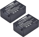 Panasonic Lumix DMW-BMB9E Batterie rechargeable 7.2V, 895mAh, 6.4Wh pour Lumix FZ82 - Noir