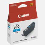 Original PFI-300C Canon Ink Cartridge Cyan for imagePROGRAF PRO-300 Printer LOT