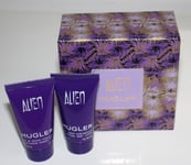 Mugler Alien Body Lotion & Shower Milk Gift Set - 30ml Each **New in Box**