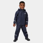 Helly Hansen Barn Bergen 2.0 Pu Regnställ Marinblå 128/8