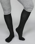 Greater Than A Base Wool Terry Sock Black - 40-45