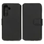 Samsung Galaxy S24 Plånboksfodral Läder Rvelon - Svart