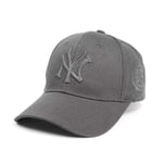 MSTSC Unisex Baseball Cap for Men Woman, Adjustable Letter Sun Hat,Polo Style Classic Sports Dad Hat adjustable/dark gray