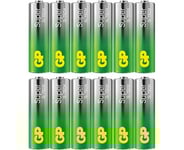 GP Super Alkaline AA-batteri, 15A/LR6, 12-pack