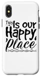 iPhone X/XS This Is Our Happy Place - Inspirational Case