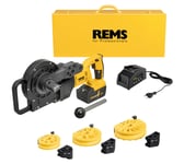 REMS 580051 R220 Bockmaskin 15-22 mm, med batteri och laddare
