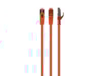 Cablexpert - Patch-Kabel - Rj-45 (Hane) Till Rj-45 (Hane) - 10 M - 6.2 Mm - S/Ftp - Cat 6A - Halogenfri, Formpressad, Hakfri - Orange