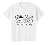 Youth Promoted to the Little Sister Est 2029 coming Soon For Kids T-Shirt