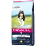 Eukanuba-koiranruoka erikoishintaan! - 12 kg Grain Free Adult Large Breed kana