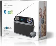 Retro Radio Wireless Speaker Alarm Clock - Portable DAB/DAB+ Digital & FM