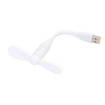USB-vifte med svanehals (12 cm), hvit