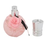 Kvinnlig parfym Rose Doft Långvarig rosa spetsflaska Fin Mist Light Parfym Spray