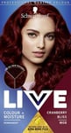 Schwarzkopf LIVE Colour + Moisture MO8 Cranberry Bliss Permanent Hair Dye