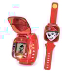 VTech - Pat' Patrouille, La Montre-Jeu Interactive de Marcus, à Clapet avec Écran Animé, Bracelet Souple, 12 Cadrans, 4 Jeux, Cadeau Enfant de 3 Ans à 7 Ans - Contenu en Français