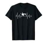 Goose with heart beat design - Rubber Goose Goose Lover T-Shirt