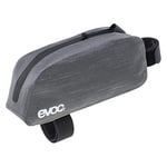 EVOC TOP Tube Pack WP, Lightweight Bike Accessory (Ideal Bike Frame Bag, Perfect Bike Bag, Versatile Bike Bag, Dimensions: 20 x 5 x 8.5 cm, Weight: 70, Volume: 0.8 l), Carbon Grey