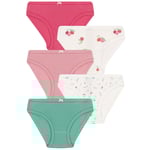 Petit Bateau 5-pack Trosor Aloevera Peonia | Rosa | 2 years
