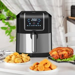 Air Fryer Digital 1700W 6.5L Oil Free Cooking Rapid Circulation Oven & Timer