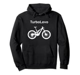 Specialized Turbo Levo outlines, silhouette of an e-bike Pullover Hoodie