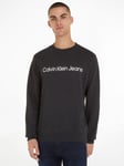 Calvin Klein Logo Sweatshirt, CK Black