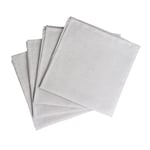 Scandi Living Clean linneservetter 45x45 cm 4-pack icy grey
