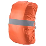 65-75L Waterproof Backpack Rain Cover with Reflective Strap XL Orange