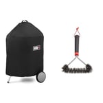 WEBER Accessoire Barbecue 7143 Housse de Luxe Barbecue Charbon 57 cm & 12" Three-Sided Grill Brush