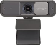 Kensington W2050 - Webcam 1080p Autofocus, Alimentation USB, 2 Microphones Antibruit Intégrés, Zoom HD Grand Angle, Caméra Numérique pour Visioconférence (K81176WW)