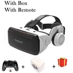 Shinecon 3D VR lunettes réalité virtuelle Viar lunettes casque appareils casque intelligent lentilles pour téléphone portable Smartphones mobiles visionneuse - Type Headphone 9156