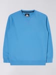 Edwin Katakana Cotton Sweatshirt, Parisian Blue
