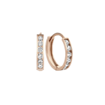 Isabel Bernard Isabel Bernard 14 Karat Rose Gold Hoop Earrings
