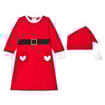 Christmas Kids Tomteklänning Röd | Röd | 86/92 cm
