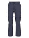 Color Kids Pants W. Zip Off Blå