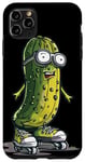 Coque pour iPhone 11 Pro Max Awesome Pickle aime les rollers en ligne pour homme et femme
