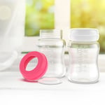 4PCS Breastmilk Storage Bottles Wide Caliber Leakproof Breastmilk Freezer REL UK